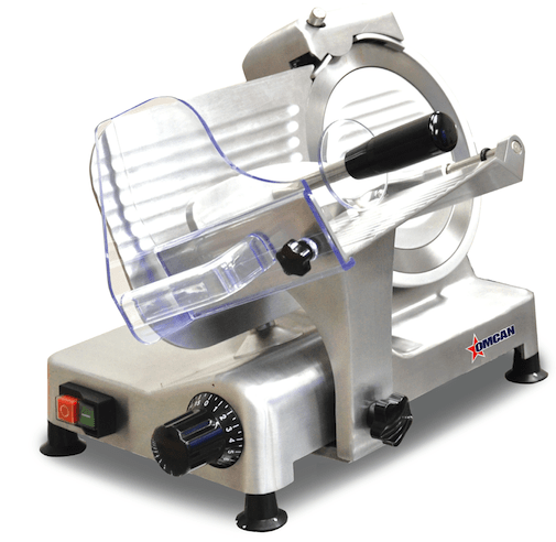 Omcan - 8" Manual Meat Slicer | Kitchen Equipped