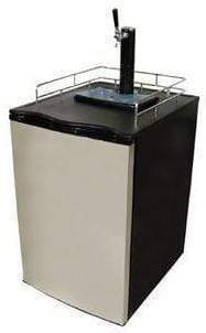 Omcan BC-CN-0170-C - 25" One Door Bar Cooler with One Beer Dispenser - 1 Keg | Kitchen Equipped