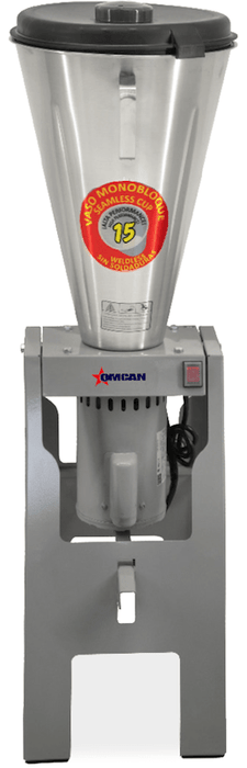 Omcan BL-BR-0015 - 1.5 HP Commercial Tilting Food Blender - 507 oz. | Kitchen Equipped
