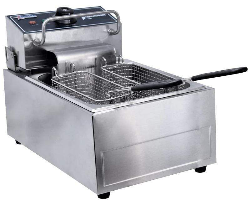 Omcan CE-CN-0006 - 12 lb. Electric Countertop Fryer | Kitchen Equipped