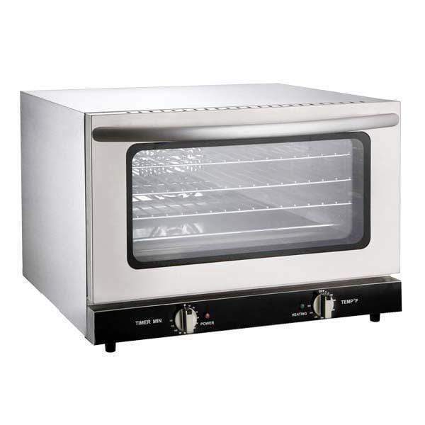Omcan CE-CN-0021 - Quarter Size Countertop Convection Oven - 3 Shelves