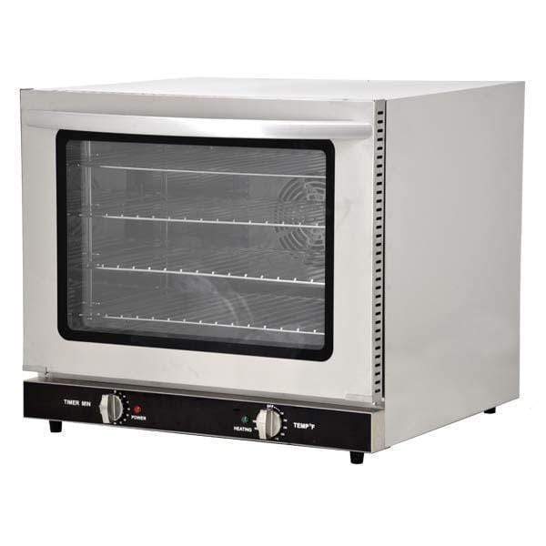 Omcan CE-CN-0066 - Half Size Countertop Convection Oven - 4 Shelves, 2.33 Cubic Feet