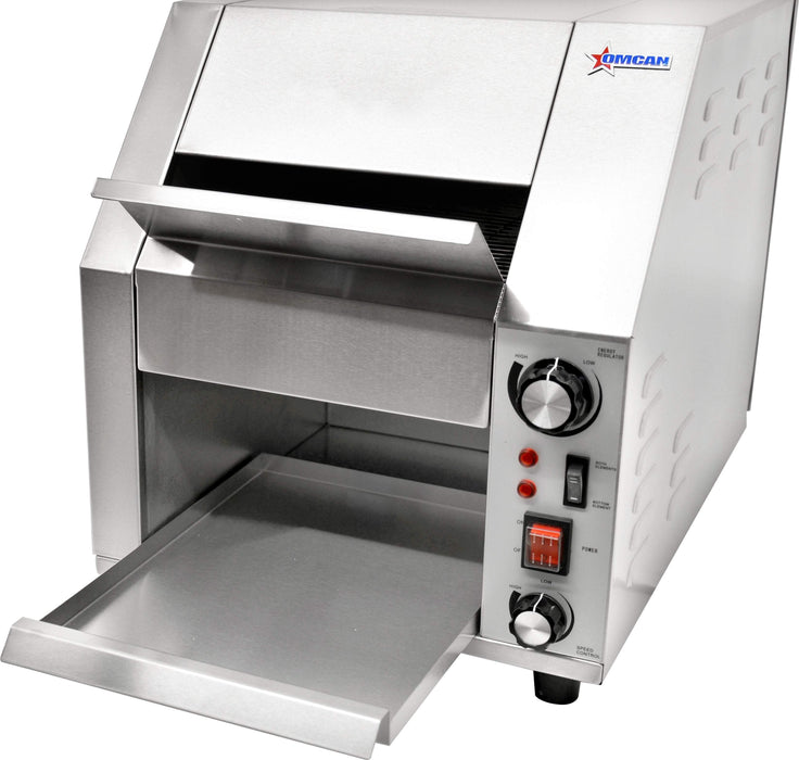 Omcan CE-CN-0254-T - Commercial Conveyor Toaster - 300 slices per hour