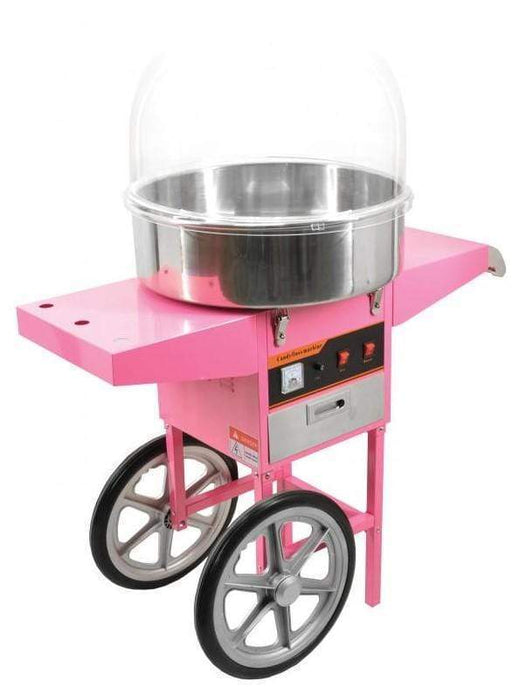 Omcan CF-CN-0520-T - 20.5" Cotton Candy Maker with Trolly | Kitchen Equipped