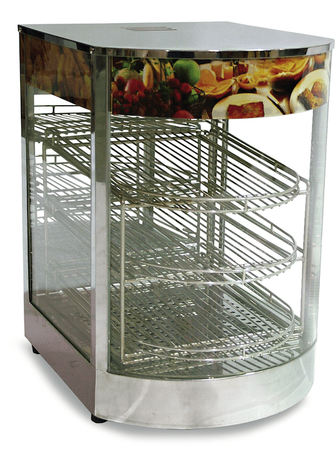 Omcan DW-CN-0349 - 14" Full Service Heated Display Case | Kitchen Equipped