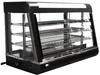 Omcan DW-CN-0902 - 36" Dual Service Heated Display Case | Kitchen Equipped