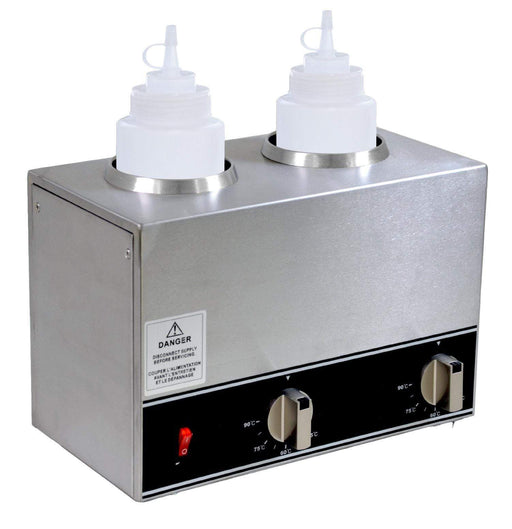 Omcan FW-CN-1602 - Double Bottle Topping Warmer | Kitchen Equipped