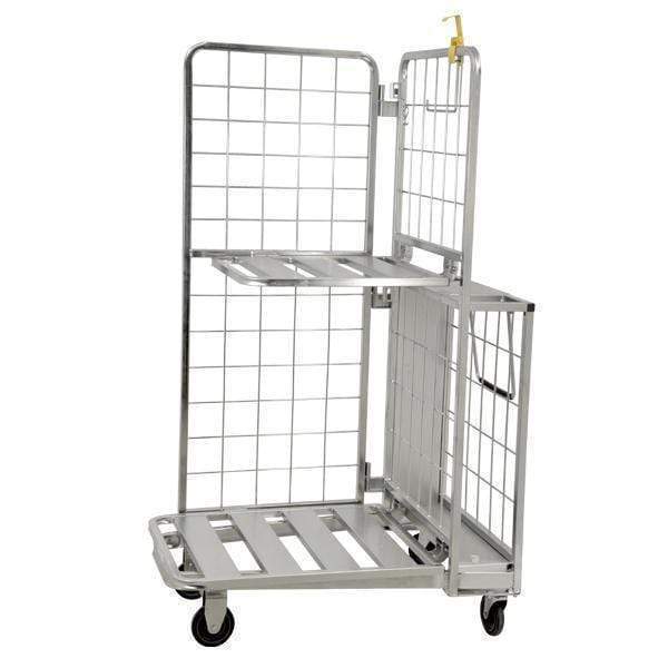 Omcan - Galvanized Stocking Cart - 661 lb. capacity | Kitchen Equipped