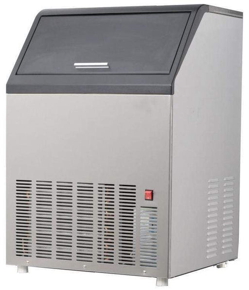 Omcan IC-CN-0016 - 22" Air Cooled Undercounter Cube Ice Machine - 150 lb Production, 35 lb Storage | Kitchen Equipped
