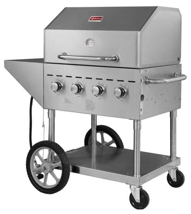 Omcan - Propane Mobile Commercial Outdoor Grill