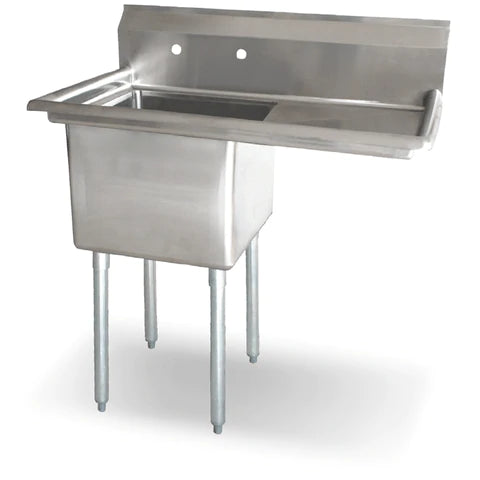 Omcan - Stainless Steel One Compartment Sink