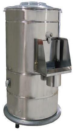 Omcan PE-BR-0010 - 22 lb. Potato Peeler - 0.5 HP | Kitchen Equipped