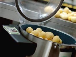 Omcan PE-IT-0010 - 22 lb. Potato Peeler - 0.75 HP