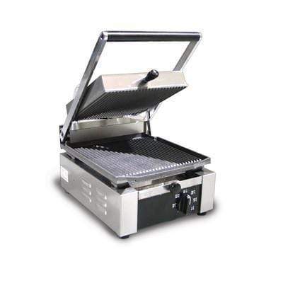 Omcan PG-IT-0483-R - 9" x 10" Grooved Panini Grill