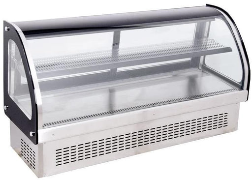 Omcan RS-CN-0218-A - 59" Drop In Full Service Refrigerated Display Case - 7 Cu. Ft. | Kitchen Equipped