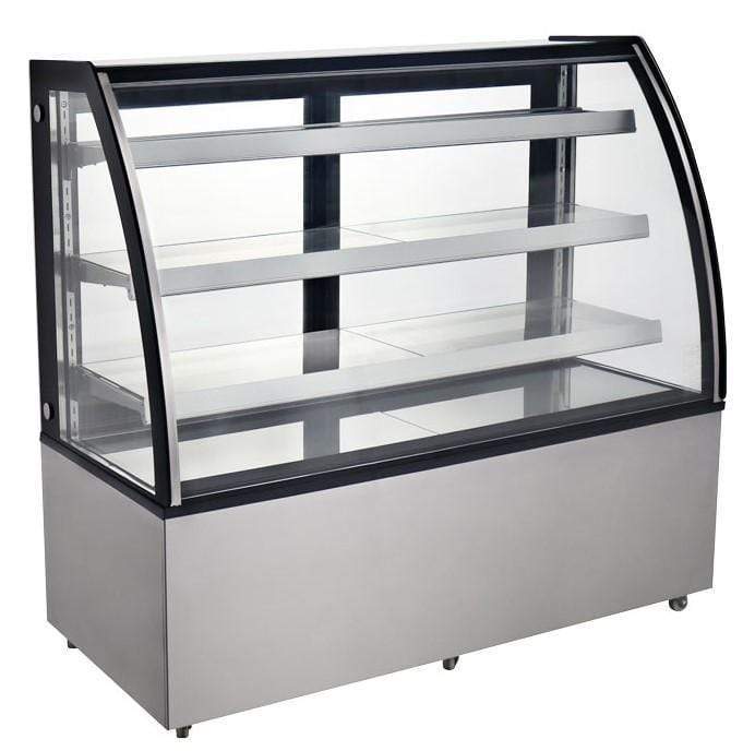 Omcan RS-CN-0571 - 72" Floor Model Full Service Refrigerated Display Case - 22.9 Cu. Ft. | Kitchen Equipped