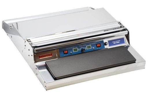 Omcan SE-KR-0450 - Single Roll Shrink Wrap Machine with Hot Plate | Kitchen Equipped