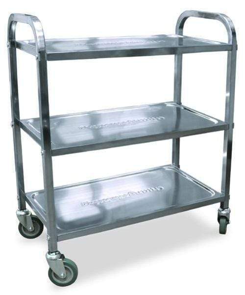 Omcan - Stainless Steel Bussing Cart | Kitchen Equipped