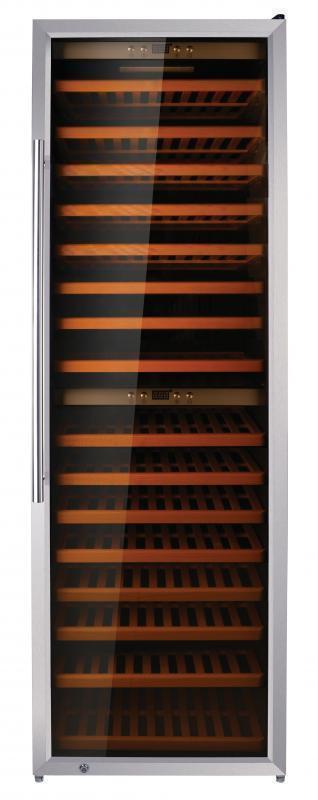 Omcan WC-CN-0181-D - Dual Zone Wine Cooler - 181 Bottles | Kitchen Equipped