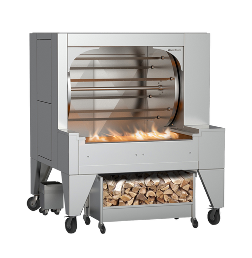 Wood Stone WS-GFR-6-NG Rotisserie Oven, Gas/120V/PH1 w/ Hood and Exhaust  Fan – Restaurant Equipment - Charlotte & Gastonia, NC