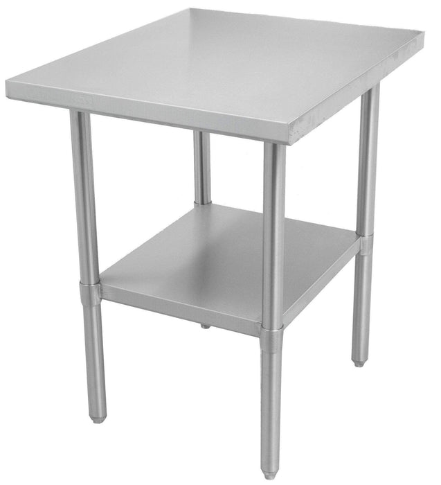 Thorinox - ALL Stainless Steel Work Table with Undershelf - 24" Deep