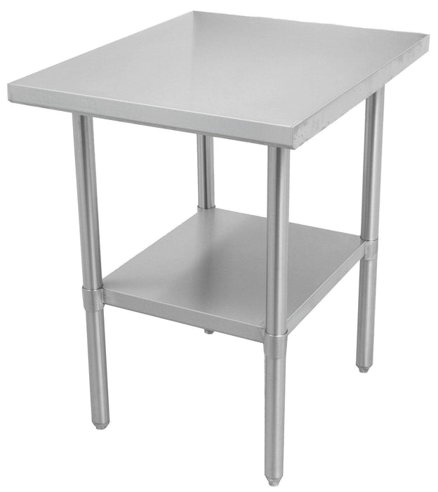 Thorinox - ALL Stainless Steel Work Table with Undershelf - 30" Deep
