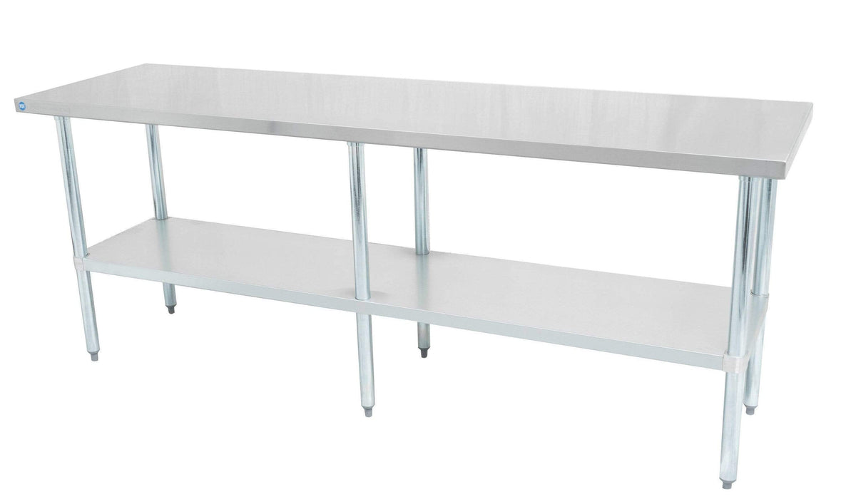 Thorinox - Stainless Steel Work Table with Undershelf - 24" Deep -DSST-GS
