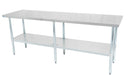 Thorinox - Stainless Steel Work Table with Undershelf - 24" Deep -DSST-GS