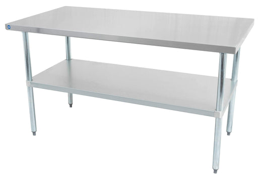 Thorinox - Stainless Steel Work Table with Undershelf - 30" Deep | Kitchen Equipped