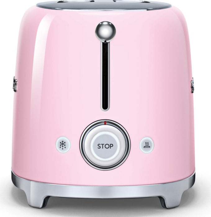 Smeg - 2 Slice 50's Style Toaster Pink - TSF01PKUS