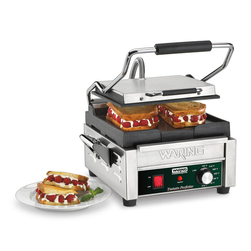 Waring Commercial - WFG150 COMPACT ITALIAN-STYLE FLAT GRILL – 120V