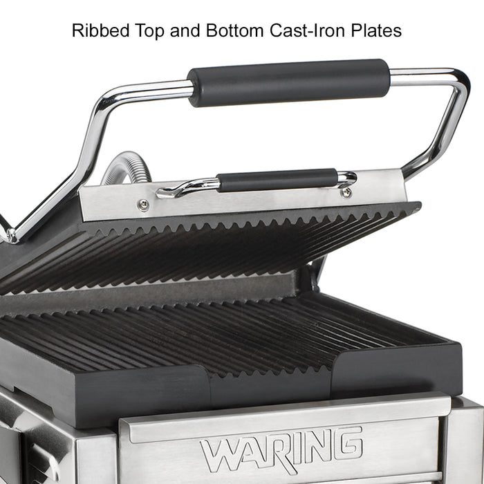 Waring Commercial - WPG150 COMPACT ITALIAN-STYLE PANINI GRILL – 120V