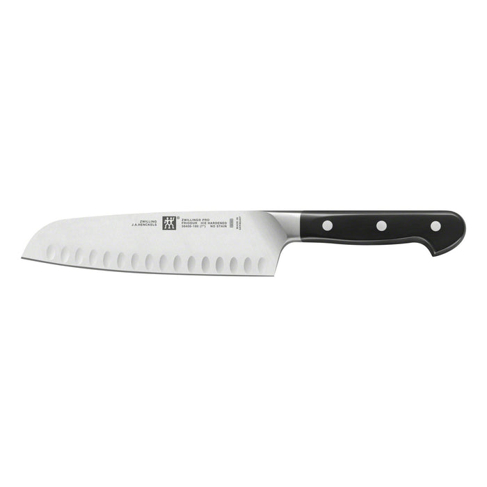 Zwilling J. A. Henckels Zwilling Pro 7" Granton Edge Santoku Knife - 38408-181 | Kitchen Equipped